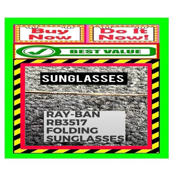 ✅🆕🚨🔴🌸S🌸A🌸L🌸E🌸🌠🔴📢RAY BAN Fold SUNGLASSES Unisex EYEWEAR🟢BUY NOW📲💸🟢 - Picture 6 of 16